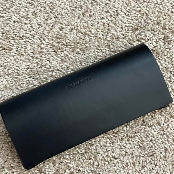 Saint Laurent Gold Aviator Sunglasses - Picture 11 of 11